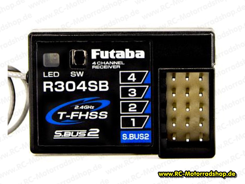 T3PV-R304SB: Fernsteuerung Futaba T3PV 2.4GHz + R304SB (mit Telemetrie) T3PV-R304SB